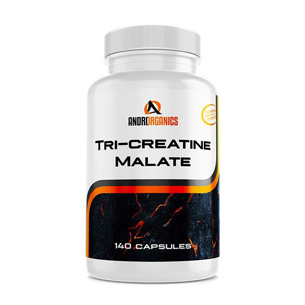 Tri-Creatine Malate Androrganics - 140 kapslí