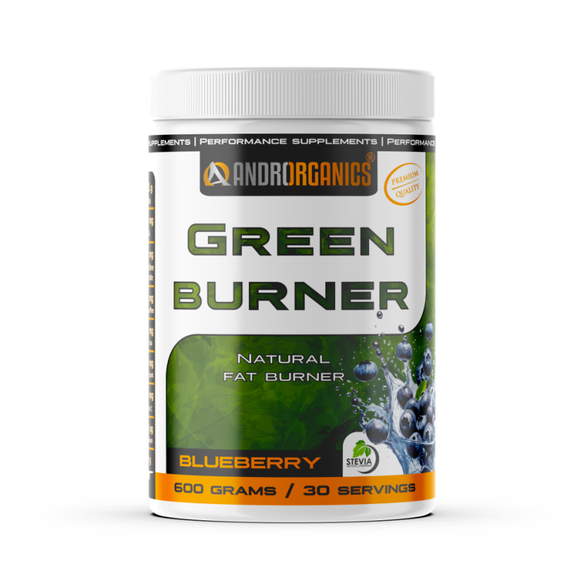 Green Burner - Příchutě: borůvka