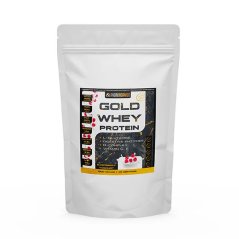 Gold Whey Protein Androrganics – prémiový protein pro růst a regeneraci, malina-jogurt
