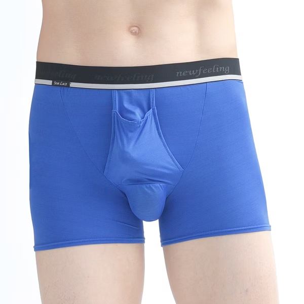 Keramické funkční pánské spodní prádlo s „oddělením - Barva: modročerná, Velikost: M