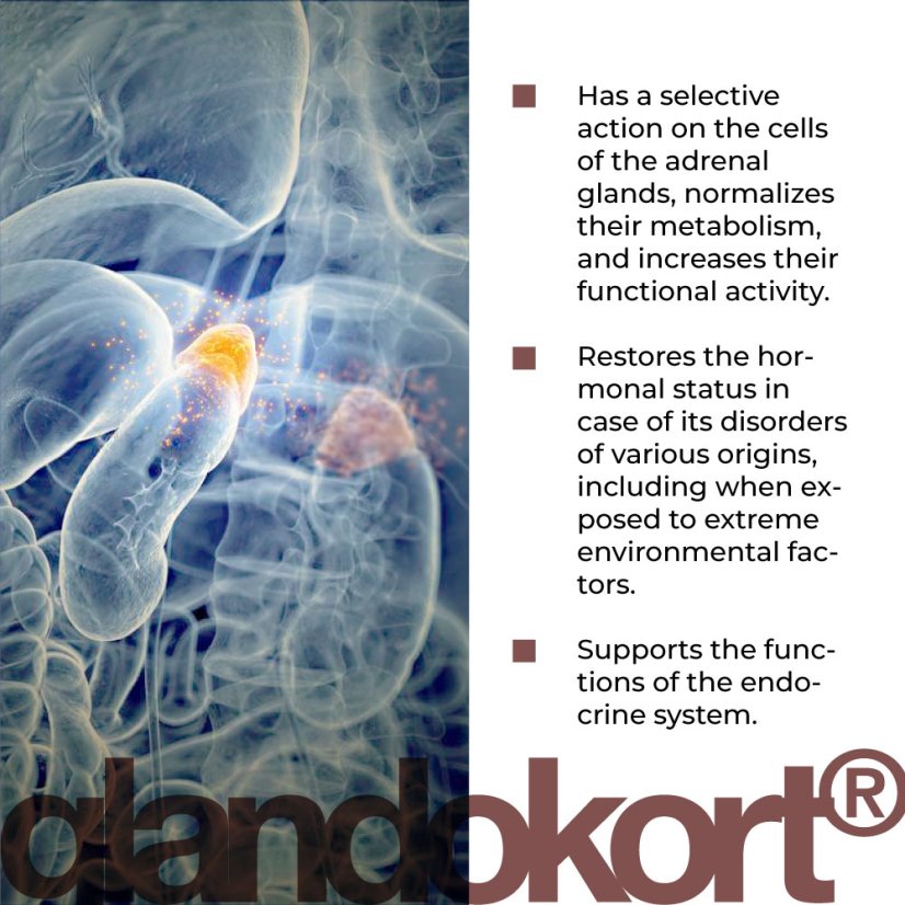 GLANDOCORT® – Podpora nadledvin a obranyschopnosti