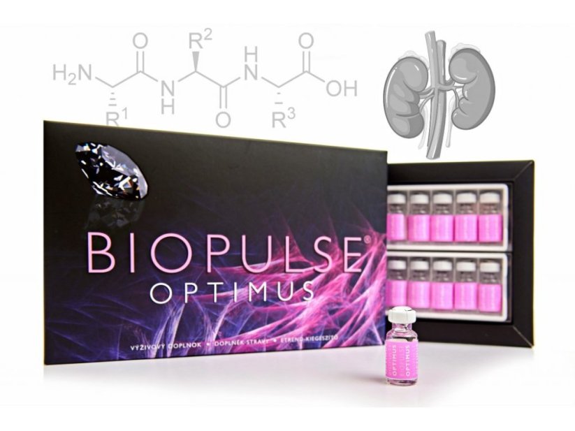 Peptidový ultrafiltrát - BIOPULSE® OPTIMUS – Podpora a regenerace ledvin