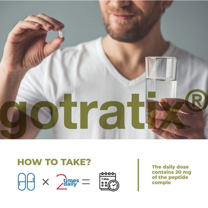 GOTRATIX® – Podpora svalů, regenerace a fyzické síly