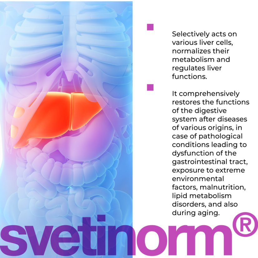 SVETINORM® – Regenerace a ochrana jater