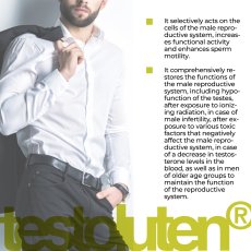 TESTOLUTEN® – Peptidový komplex pro podporu mužské vitality a testosteronu