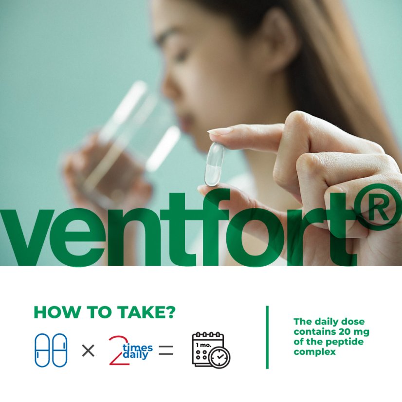 VENTFORT® – Podpora zdravých cév a krevního oběhu
