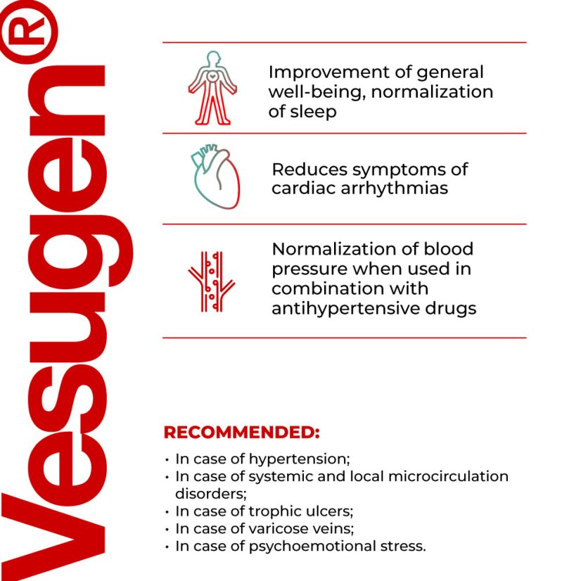 VESUGEN® – podpora cév a srdce | Cytogeny