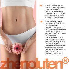 ZHENOLUTEN CYTOMAXY – peptidový komplex pro hormonální rovnováhu a ženský reprodukční systém