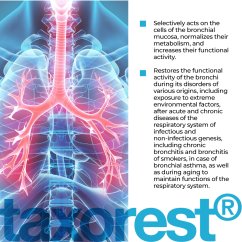 TAXOREST® – Peptidový komplex pro podporu průdušek a plic