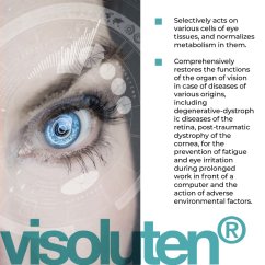 VIZOLUTEN® – Podpora zraku a ochrana sítnice