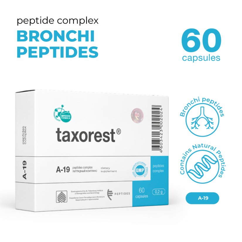 TAXOREST® – Peptidový komplex pro podporu průdušek a plic