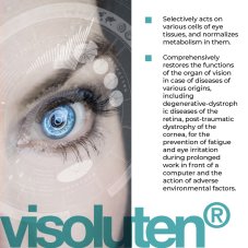 VIZOLUTEN® – Podpora zraku a ochrana sítnice