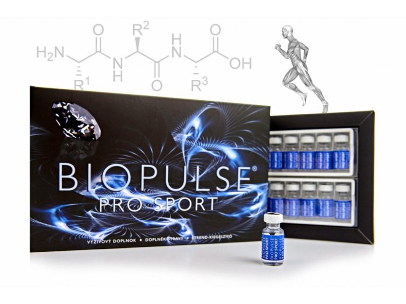 Peptidový ultrafiltrát - BIOPULSE® PRO SPORT – Regenerace pohybového aparátu sportovců