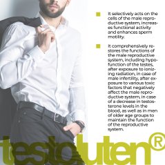 TESTOLUTEN® – Peptidový komplex pro podporu mužské vitality a testosteronu