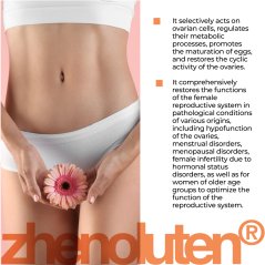 ZHENOLUTEN® – Peptidový komplex pro podporu funkce vaječníků a ženského zdraví