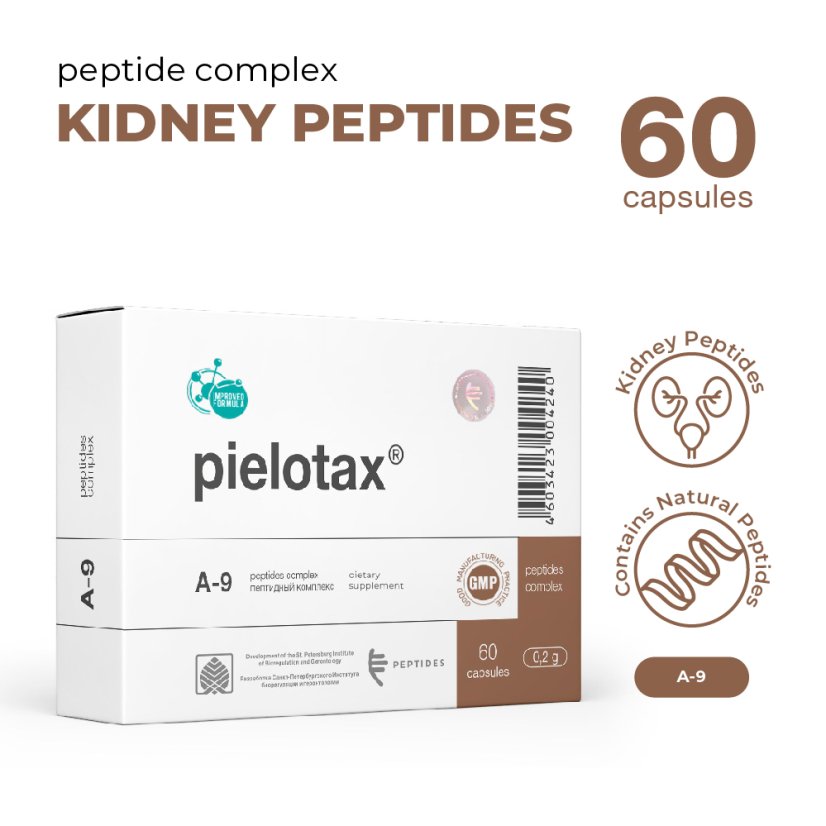 PIELOTAX CYTOMAXY – peptidový komplex pro podporu ledvin a močového systému