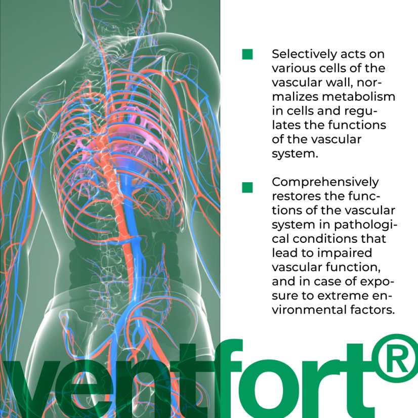VENTFORT® – Podpora zdravých cév a krevního oběhu
