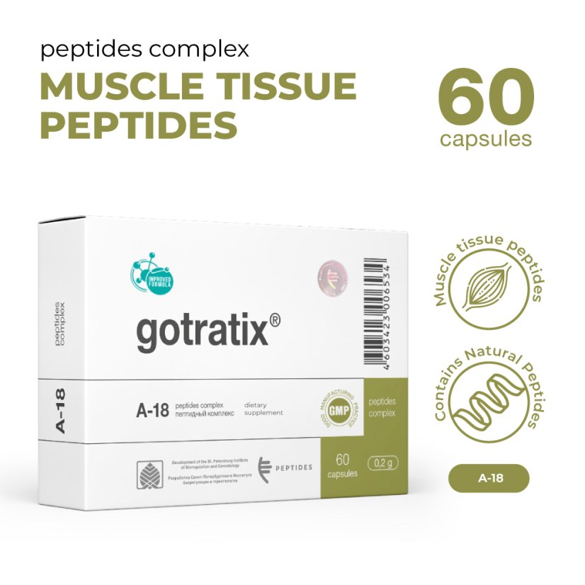 GOTRATIX CYTOMAXY – peptidový komplex pro podporu svalů a výkonu