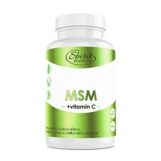 MSM + vitamín Spirit Nutrition – imunita, zdraví a vitalita, 140 kapslí