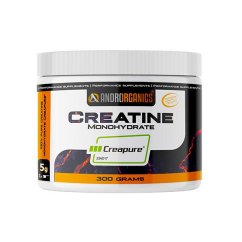 Creatine Creapure® Androrganics, výjimečná čistota, maximální biologická dostupnost, vědecky ověřeno, síla, výkon, regeneracee