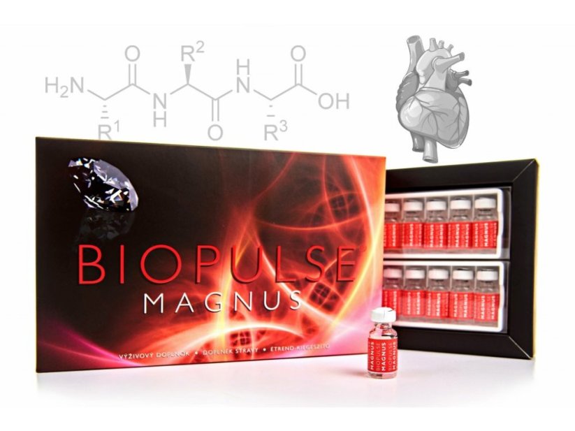 Peptidový ultrafiltrát - BIOPULSE® MAGNUS – Podpora srdce a cévního systému